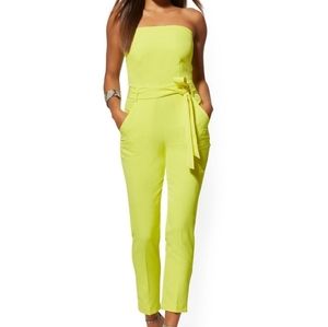 Strapless jumpsuit
